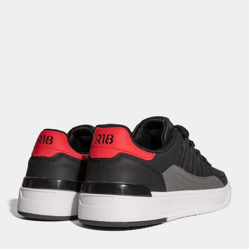 Zapatillas-Urbanas-R18-Hombres-R18-I0164-NEGRO-ROJO-40