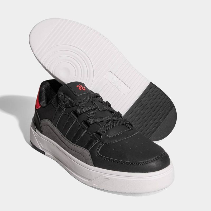 Zapatillas-Urbanas-R18-Hombres-R18-I0164-NEGRO-ROJO-40