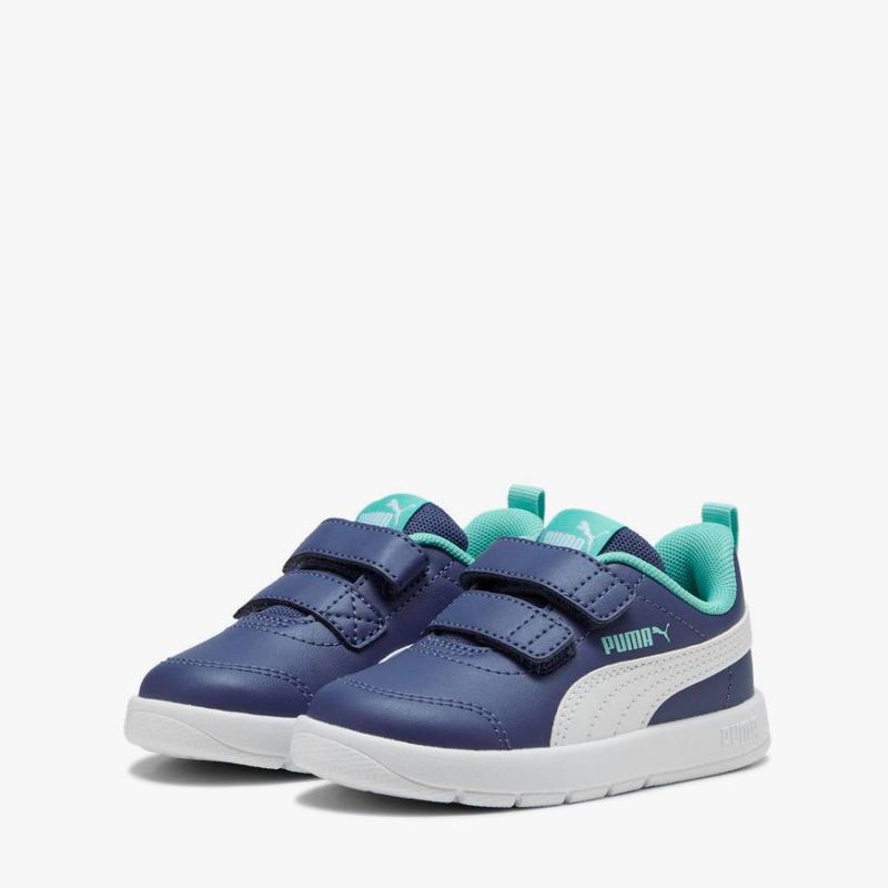 Zapatillas-Urbanas-Puma-Infante-310252-10-Courtflex-V3-V-Inf-AZUL-5.5
