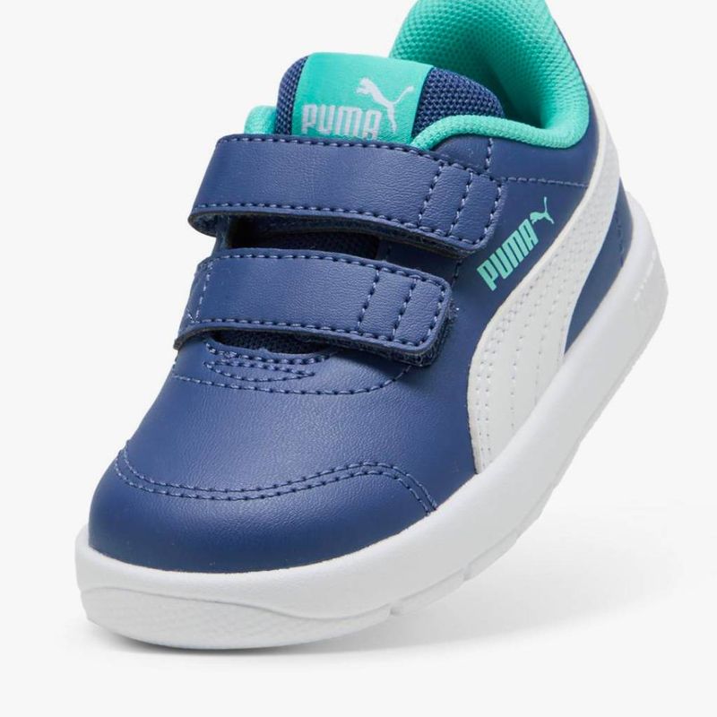 Zapatillas-Urbanas-Puma-Infante-310252-10-Courtflex-V3-V-Inf-AZUL-5.5