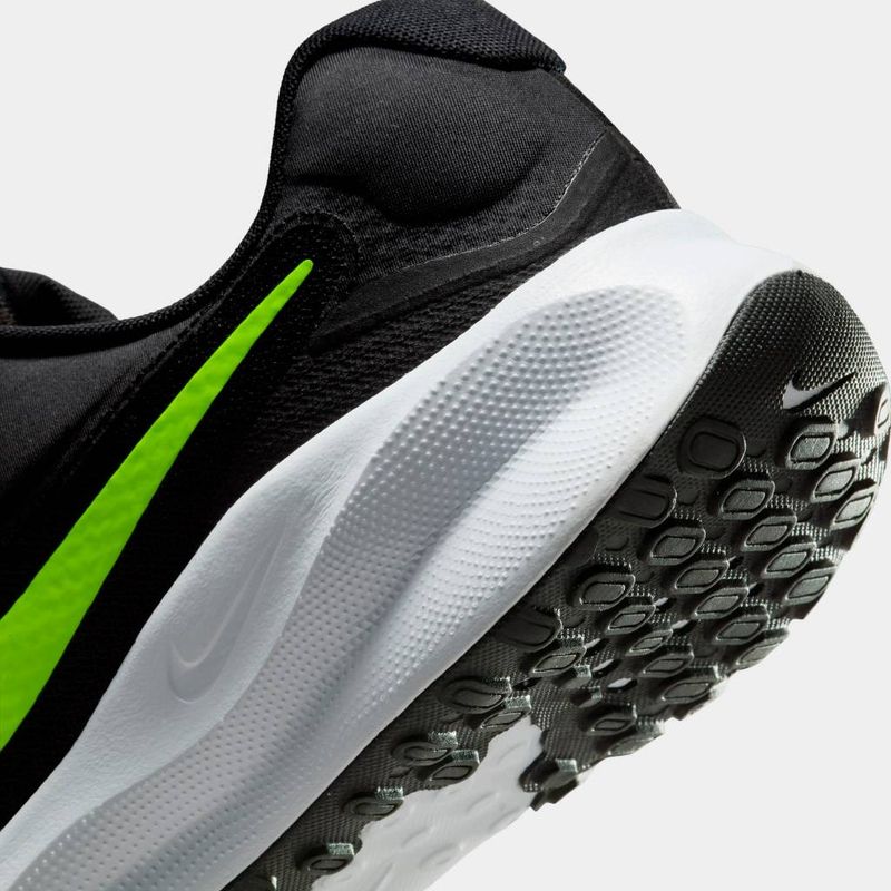 Zapatillas-Deportivas-Nike-Hombres-Fb2207-010-Revolution-7-NEGRO-VERDE-8