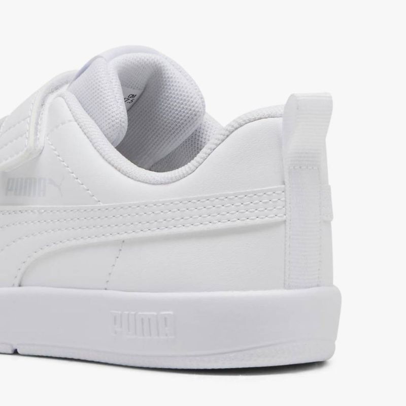 Zapatillas-Urbanas-Puma-Pre-Escolar-397642-02-Courtflex-V3-V-Ps-BLANCO-1