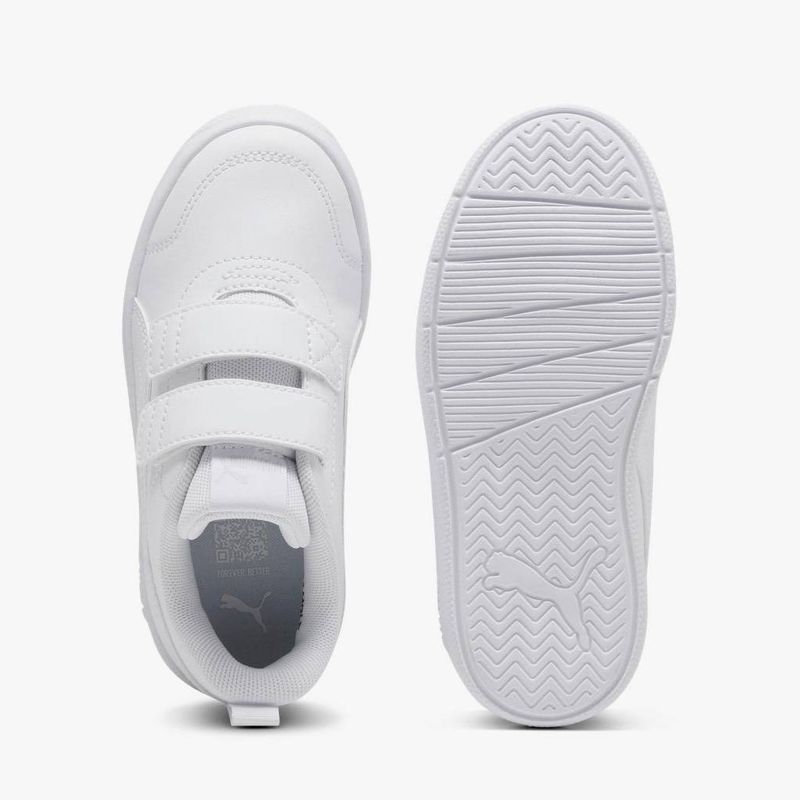 Zapatillas-Urbanas-Puma-Pre-Escolar-397642-02-Courtflex-V3-V-Ps-BLANCO-1