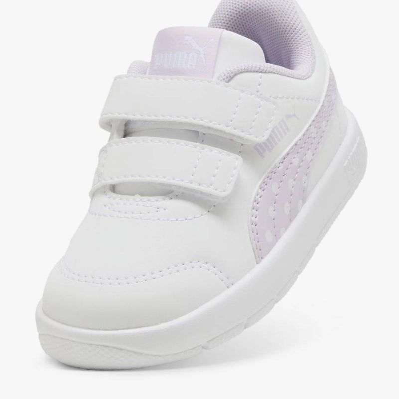 Zapatillas-Urbanas-Puma-Infante-398759-04-Courtflex-V3-Dotty-V-Inf-BLANCO-8