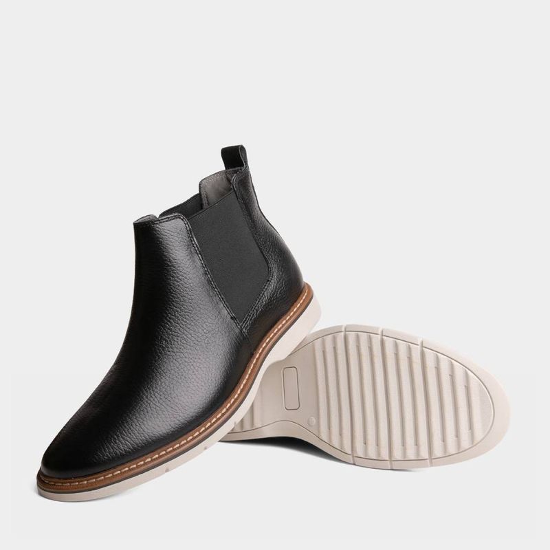 Botines-Renzo-Renzini-Hombres-Rrz-Cs0018-Cuero-NEGRO-38