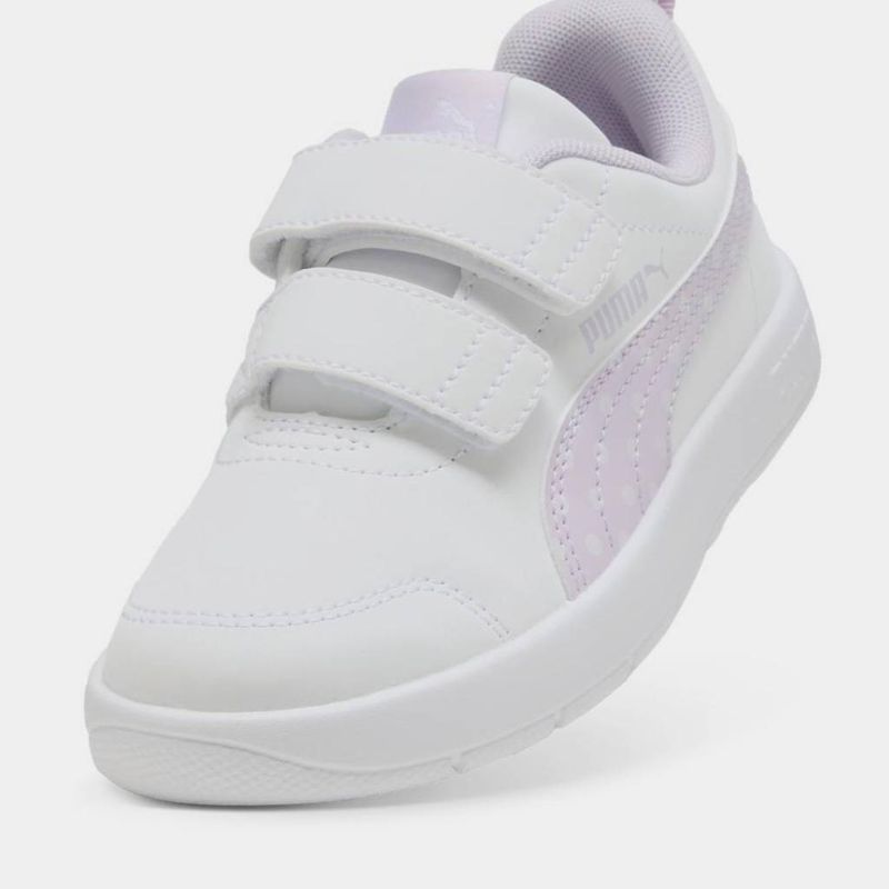 Zapatillas-Urbano-Puma-Niños-398758-04-Courtflex-V3-Dotty-V-Ps--BLANCO-1