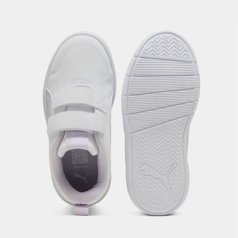 Zapatillas-Urbano-Puma-Niños-398758-04-Courtflex-V3-Dotty-V-Ps--BLANCO-1