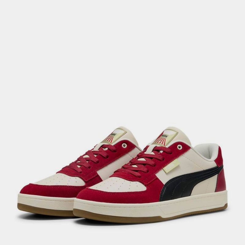 Zapatillas-Urbano-Puma-Hombres-401607-01-Puma-Caven-2-0-Greenside--BLANCO-ROJO-7.5