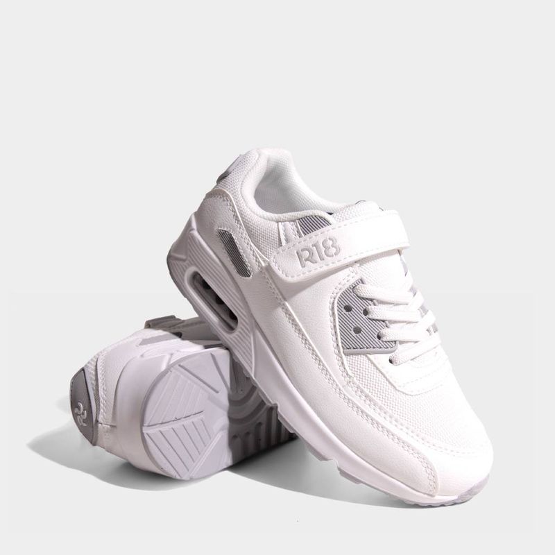 Zapatillas-Urbanas-R18-Unisex-Niños-R18K-Rn0044---BLANCO-30