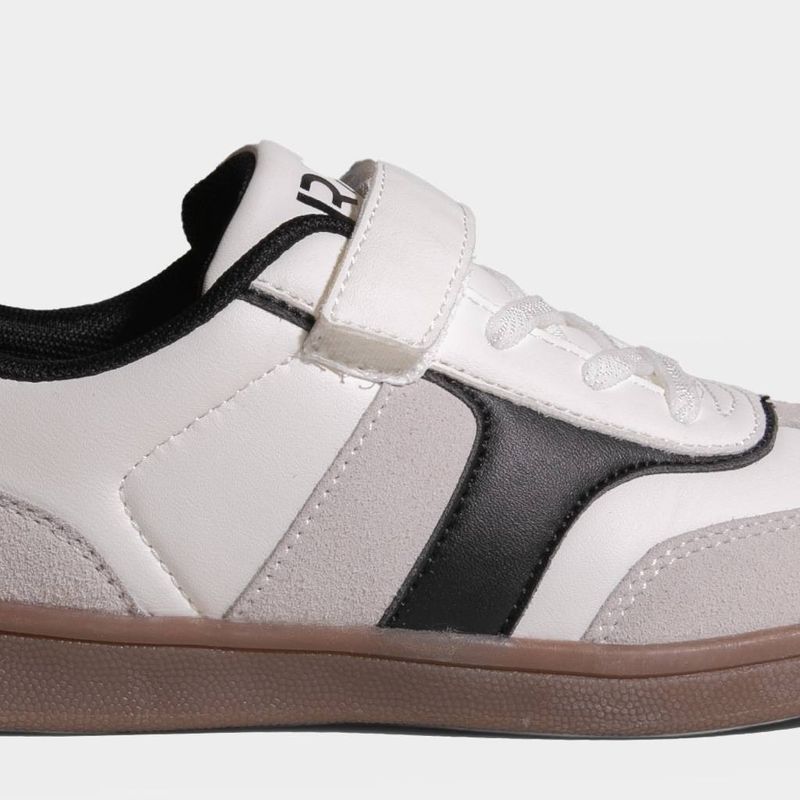 Zapatillas-Urbanas-R18-Unisex-Infantil-R18K-Xw0024--BLANCO-NEGRO-28