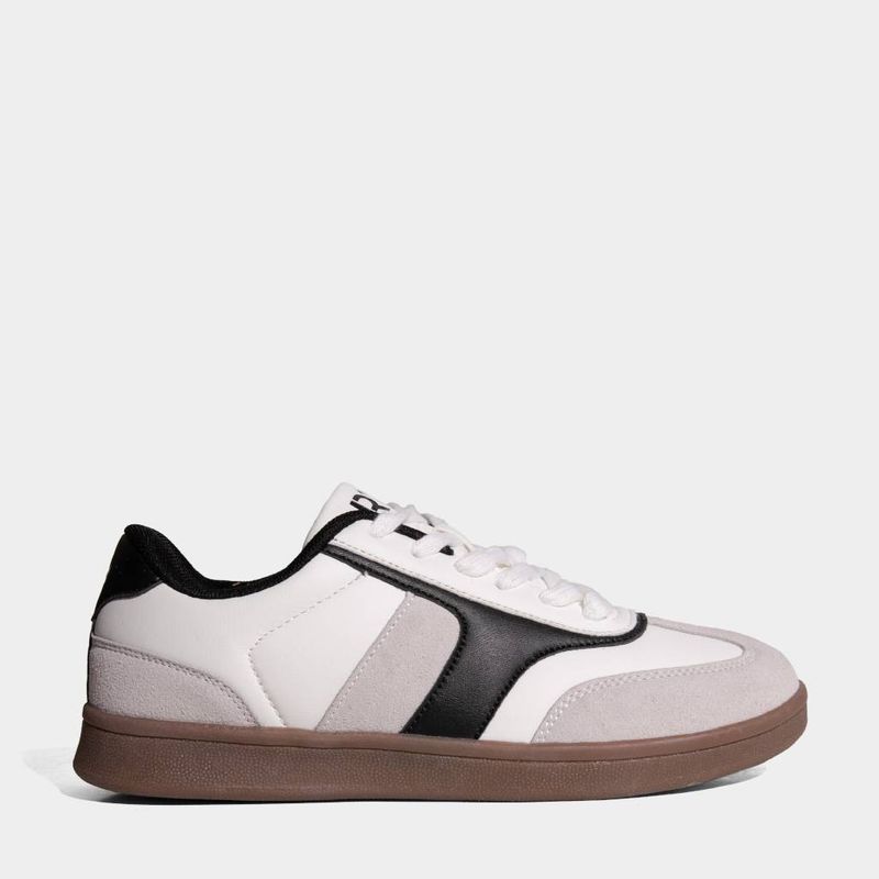 Zapatillas-Urbanas-R18-Unisex-Infantil-R18K-Xw0025--BLANCO-NEGRO-35