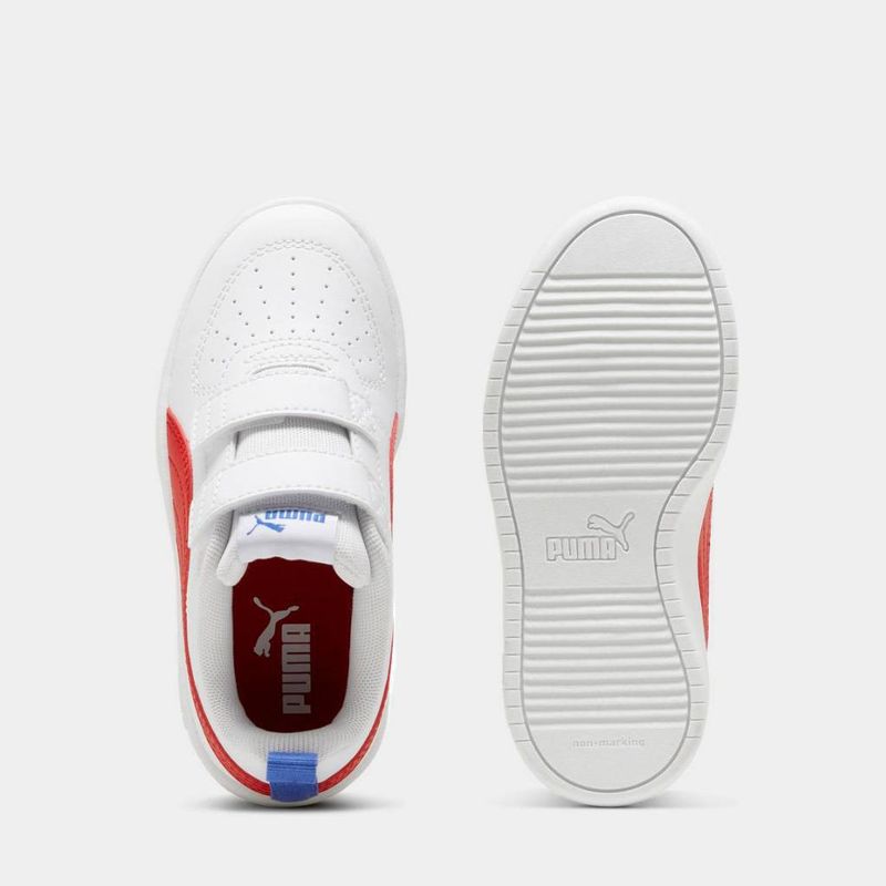 Zapatillas-Urbanas-Puma-Unisex-Infantil-391327-05-Puma-Rickie-V-Ps-BLANCO-1