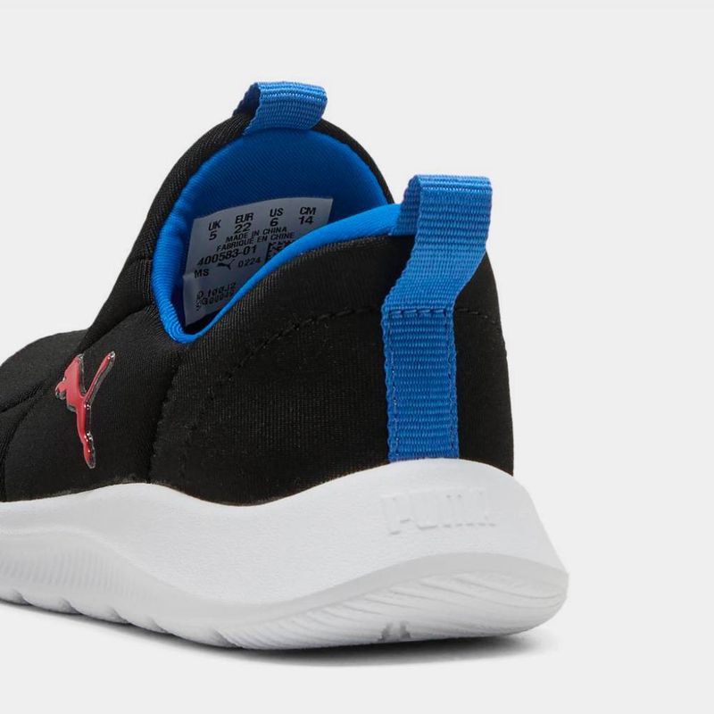 Zapatillas-Urbanas-Puma-Unisex-Infantil-400583-01-Puma-Fun-Racer-2-Sliptech-Inf-NEGRO-7-5