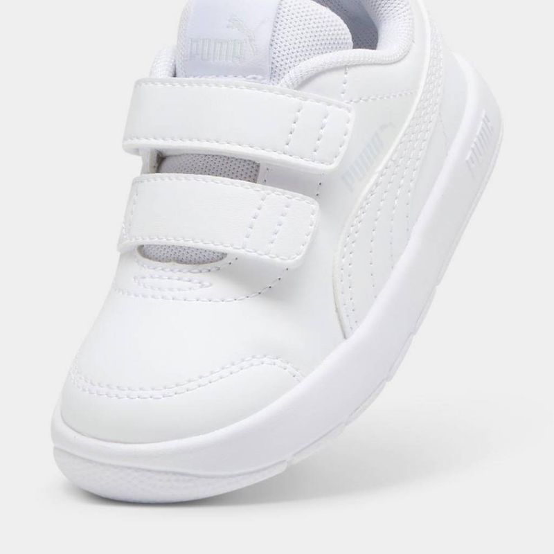 Zapatillas-Urbanas-Puma-Unisex-Infantil-310252-02-Courtflex-V3-V-Inf-BLANCO-5.5