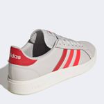 Zapatillas-Urbanas-Adidas-Hombres-Jr8890-Grand-Court-Base-2-0-BEIGE/ROJO-7.5-3