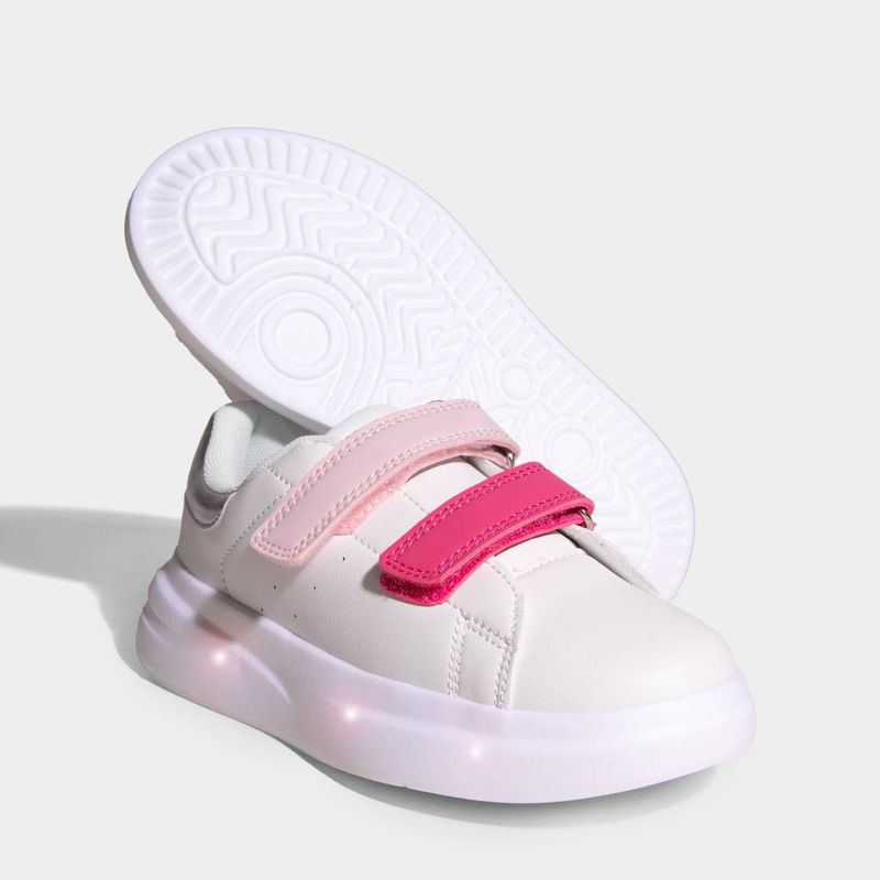 Zapatillas-Urbanas-R18-Niñas-R18K-Cd00013-BLANCO/ROSADO-28-5