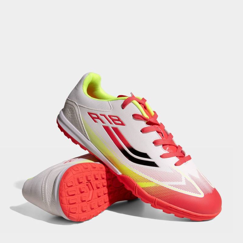 Zapatillas-Deportivas-R18-Hombres-R18-Cd00027-BLANCO/CORAL/VERDE-LIMON-39-5