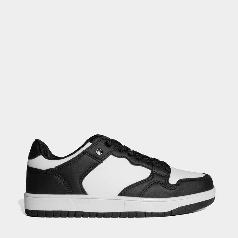 Zapatillas-Urbanas-R18-Unisex-Infantil-R18K-Wt00003-NEGRO/BLANCO-36-1