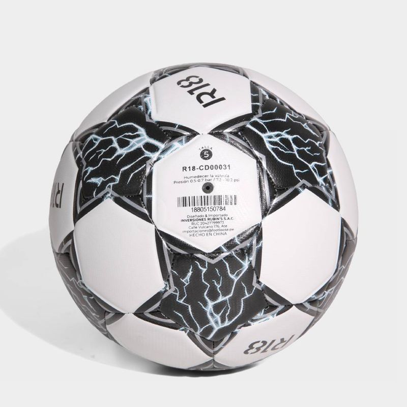 Pelota-R18-R18-Cd00031-BLANCO/NEGRO-5-3