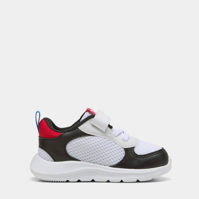 Zapatillas-Urbanas-Puma-Unisex-Infantil-400581-02-Fun-Racer-2-Ac-Inf-BLANCO/NEGRO-8-2