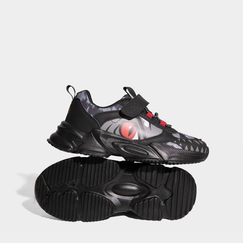 Zapatillas-Urbanas-R18-Niños-R18K-Bt00001-NEGRO/GRIS-28-5