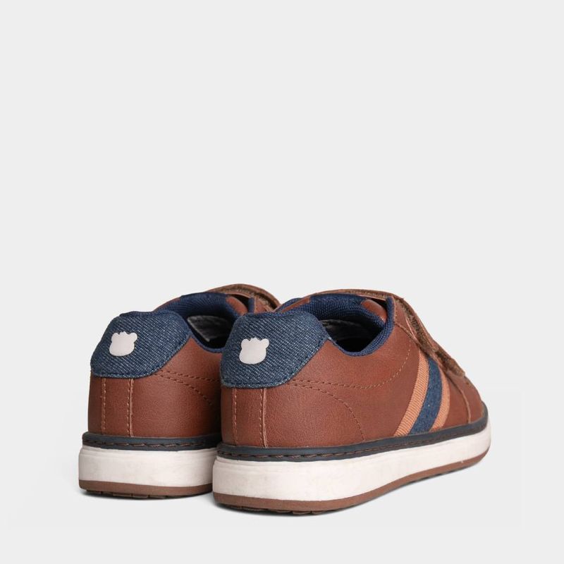 Zapatillas-Casuales-Footloose-Kids-Niños-Ftk-Cd00002-MARRÓN-28-3