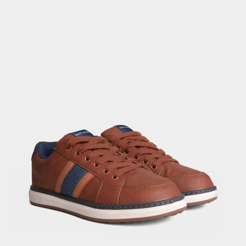 Zapatillas-Casuales-Footloose-Kids-Niños-Ftk-Cd00003-MARRÓN-37-2