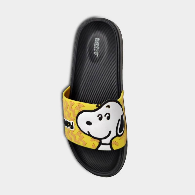 Sandalias-Playeras-Statement-Mujeres-2Fy034-Snoopy-NEGRO/AMARILLO-39-3