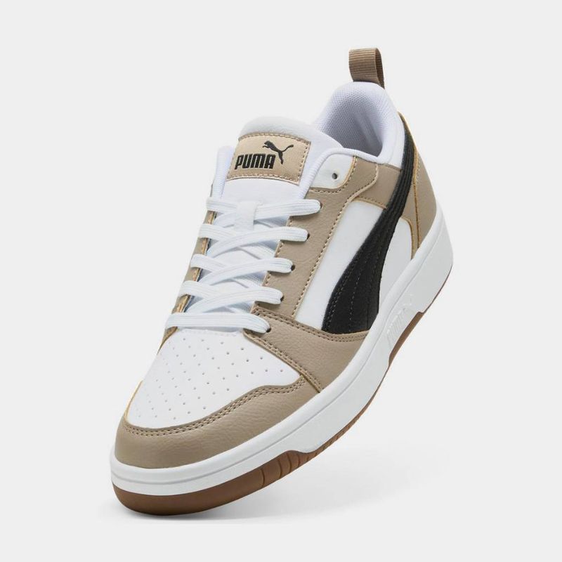 Zapatillas-Urbanas-Puma-Mujeres-392328-52-Rebound-V6-Low-BLANCO/MOSTAZA-4.5-4