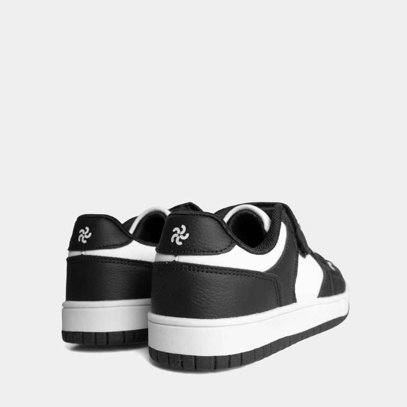 Zapatillas-Urbanas-R18-Unisex-Infantil-R18K-Wt00002-NEGRO/BLANCO-28-3