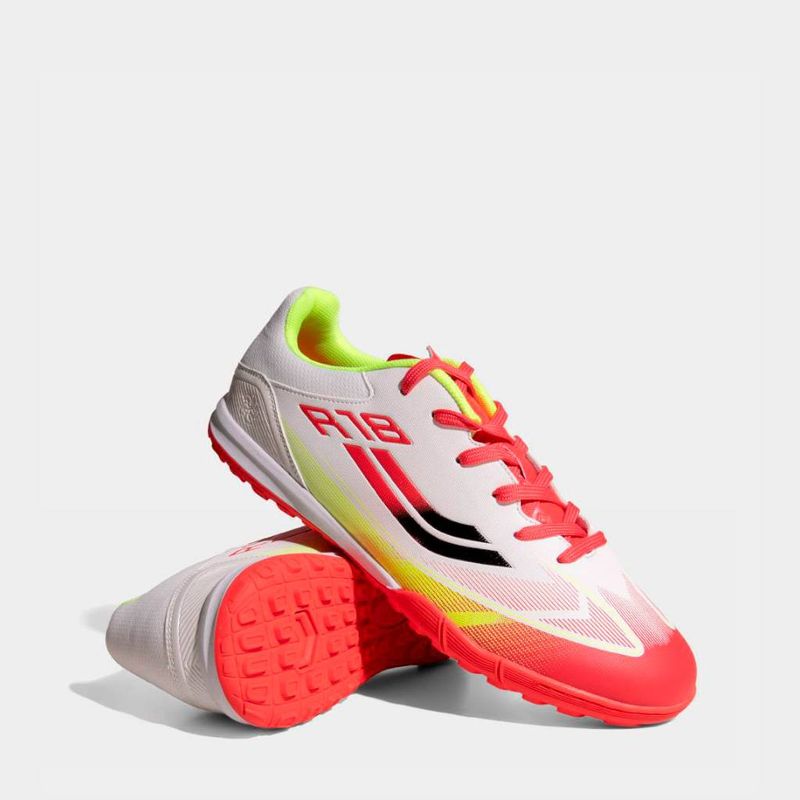 Zapatillas-Deportivas-R18-Niños-R18K-Cd00017-BLANCO/CORAL/VERDE-28-5