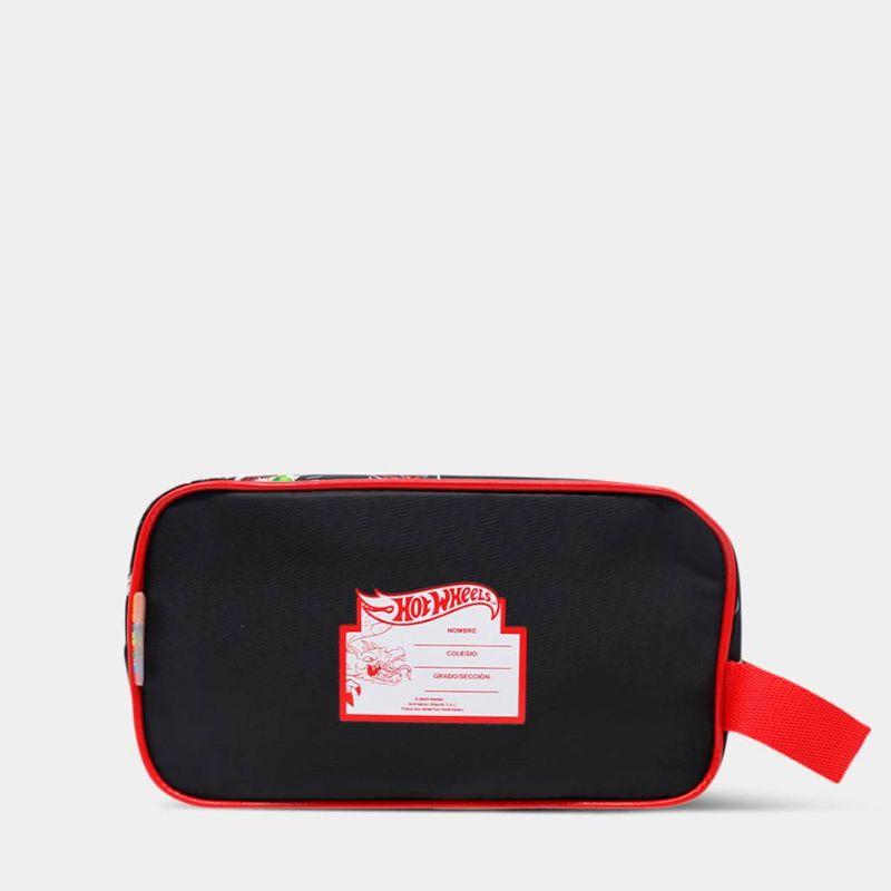 Cartuchera-Escolar-Animation-Brands-6Htw2040019-Hot-Wheels-ROJO/VERDE-Talla-Unica-3