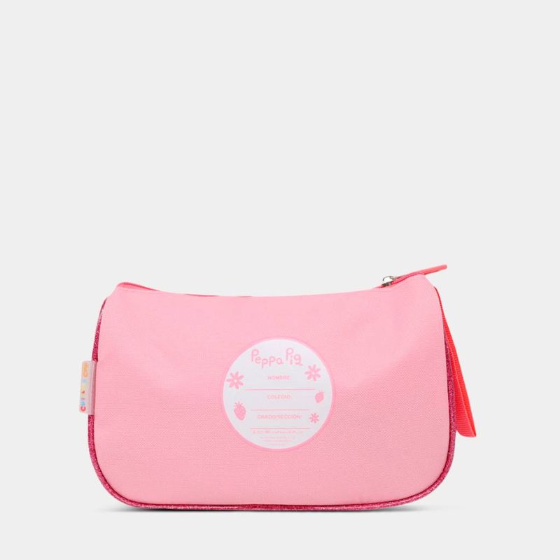Cartuchera-Escolar-Animation-Brands-6Ppg2040015-Peppa-Pig-ROSADO/CELESTE-Talla-Unica-3