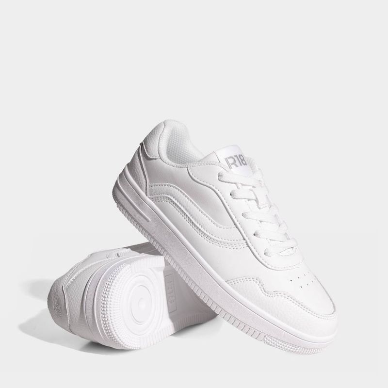 Zapatillas-Urbanas-R18-Unisex-Infantil-R18K-Cd00023--BLANCO-35-5