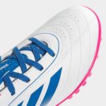 Zapatillas-de-Futbol-Adidas-Unisex-infantil-Jp5618-Goletto-Ix-Tf-J-BLANCO/AZUL/ROSADO-3-4