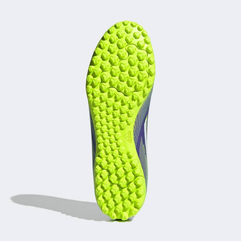 Zapatillas-de-Futbol-Adidas-Hombres-Ji0026-F50-Club-Tf-Liq-LILA/VERDE-LIMON-10.5-7