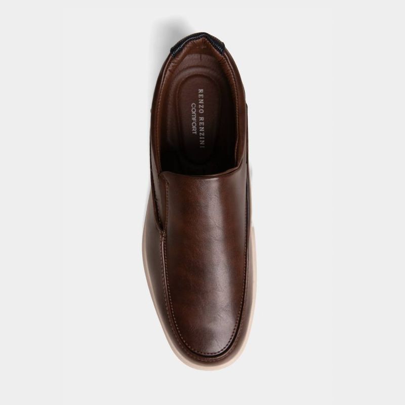 Mocasines-Casuales-Renzo-Renzini-Hombres-Rrz-Pi00001-MARRÓN-40-4