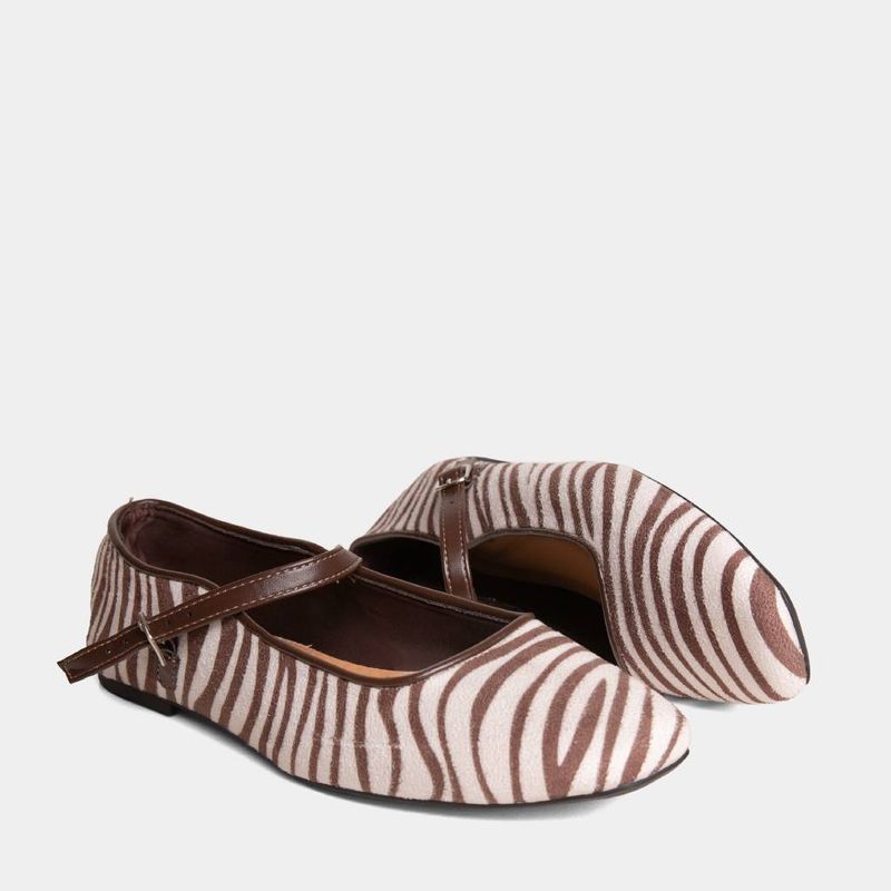 Ballerinas-Casuales-Footloose-Mujeres-Ftl-Oz00002-MARRÓN/HUESO-35-5