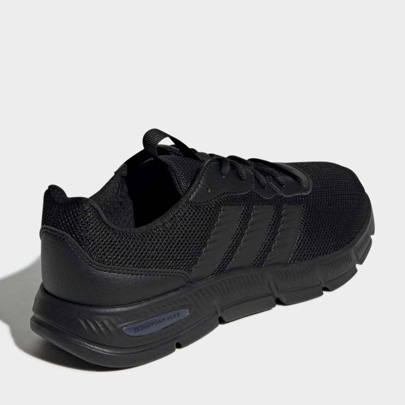 Zapatillas-Urbanas-Adidas-Hombres-Hq4855-Cloudfoam-Flex---Laces-NEGRO-7.5-3