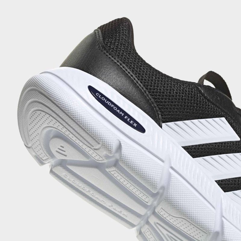 Zapatillas-Urbanas-Adidas-Hombres-Hq4854-Cloudfoam-Flex---Laces-NEGRO/BLANCO/BLANCO-7.5-4