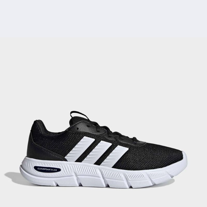 Zapatillas-Running-Adidas-Mujeres-Hq4960-Cloudfoam-Flex---Laces-NEGRO/BLANCO/BLANCO-5-1